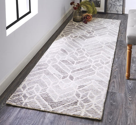 Feizy Asher 8769F Gray Rugs.