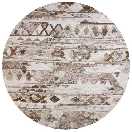 Feizy Asher 8770F Ivory/Brown Rugs.