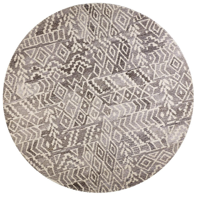 Feizy Asher 8771F Gray/White Rugs.