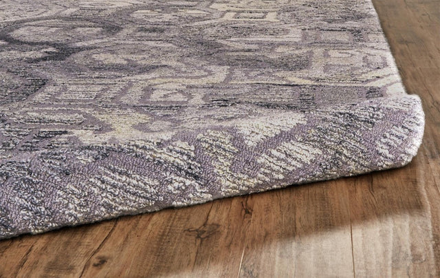 Feizy Asher 8772F Gray Rugs.