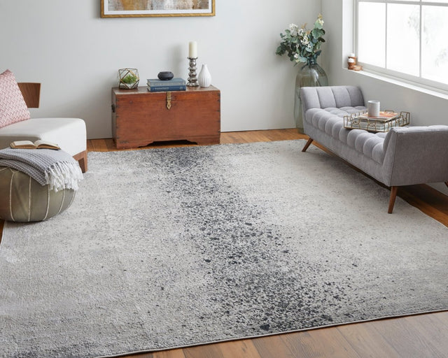 Feizy Astra Ara39L2F Ivory/Gray/Black Rug.