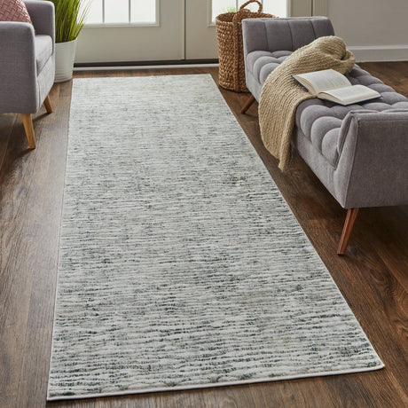 Feizy Atwell 3218F Green/Gray Rugs.