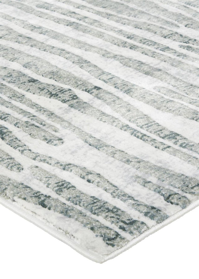 Feizy Atwell 3218F Green/Gray Rugs.