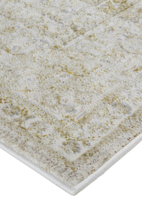 Feizy Aura 3734F Gold/Gray Rugs.