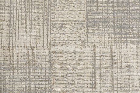 Feizy Aura 3736F Gray/Beige Rugs.