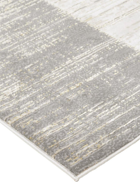 Feizy Aura 3736F Gray/Beige Rugs.