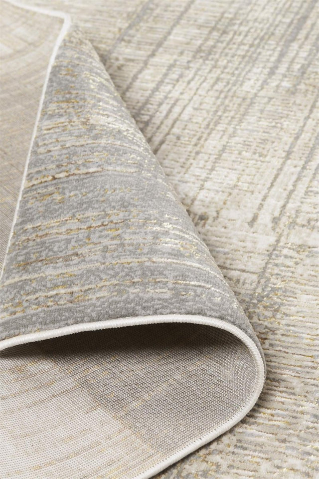 Feizy Aura 3736F Gray/Beige Rugs.