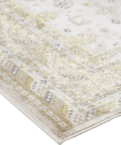 Feizy Aura 3738F Gold/Beige Rugs.