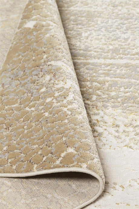 Feizy Aura 3739F Ivory/Gold Rugs.