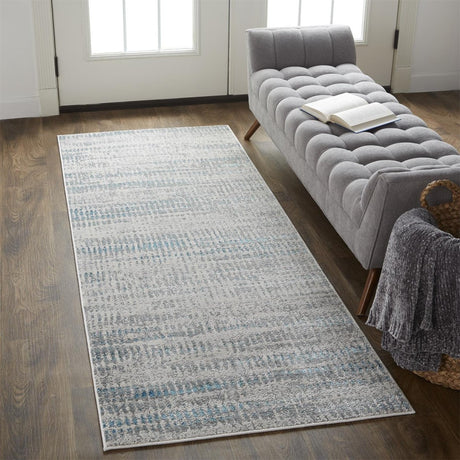 Feizy Azure 3402F Ivory/Silver Rugs.