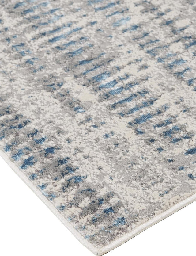 Feizy Azure 3402F Ivory/Silver Rugs.