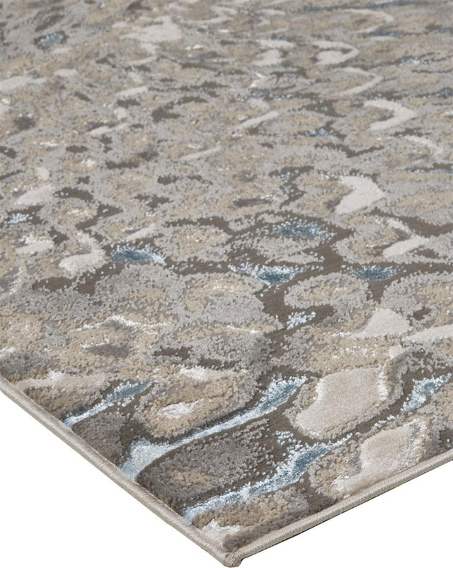 Feizy Azure 3403F Ivory/Silver Rugs.