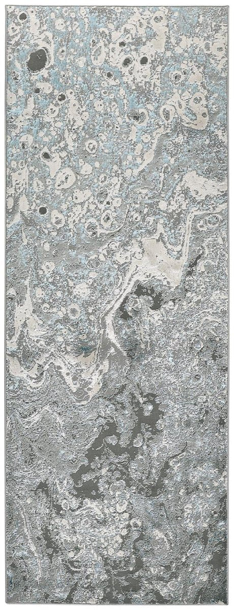 Feizy Azure 3405F Silver/Blue Rugs.