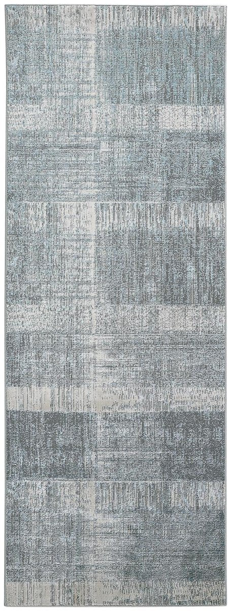 Feizy Azure 3413F Silver/Teal Rugs.