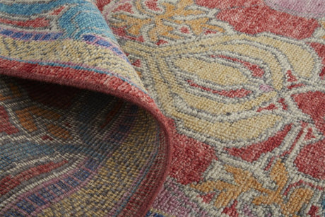 Feizy Beall 6633F Blue/Red Rugs.