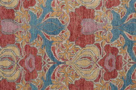 Feizy Beall 6633F Blue/Red Rugs.