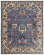 Feizy Beall 6708F Blue/Red Rugs.