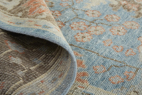 Feizy Beall 6710F Blue/Brown Rugs.