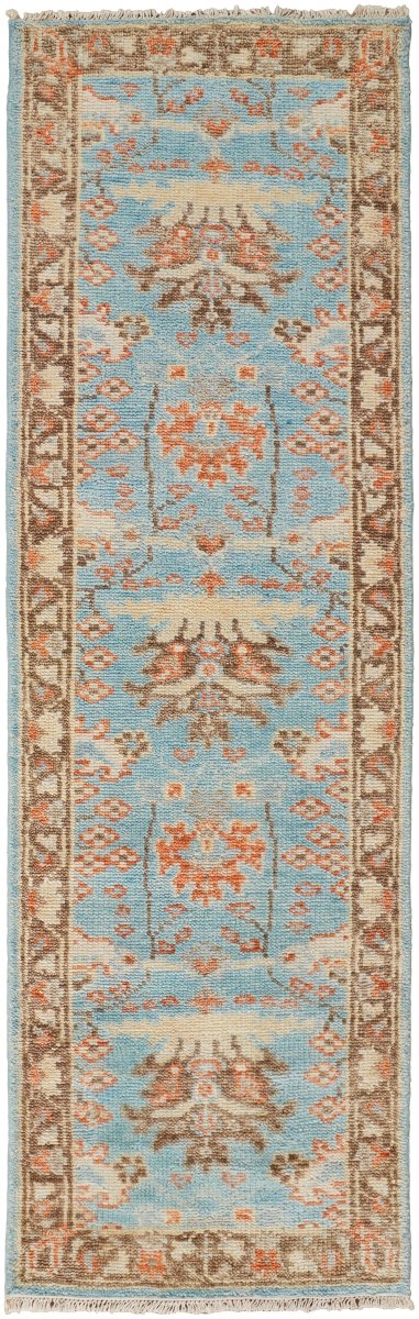 Feizy Beall 6710F Blue/Brown Rugs.