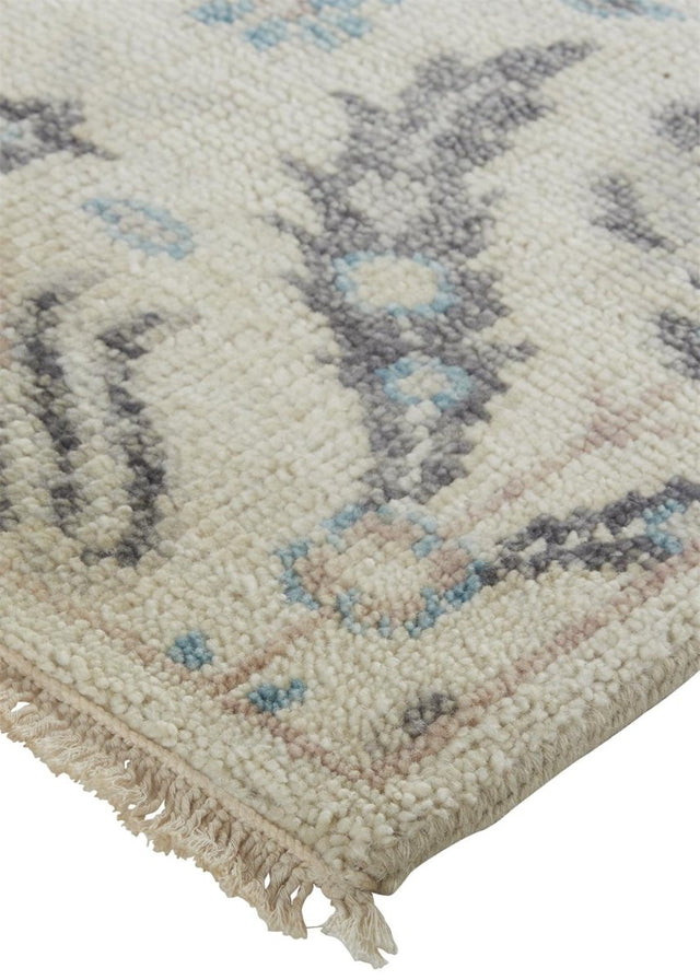 Feizy Beall 6711F Beige/Blue Rugs.