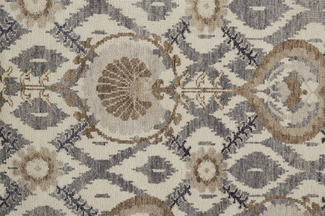 Feizy Beall 6712F Beige/Gray Rugs.