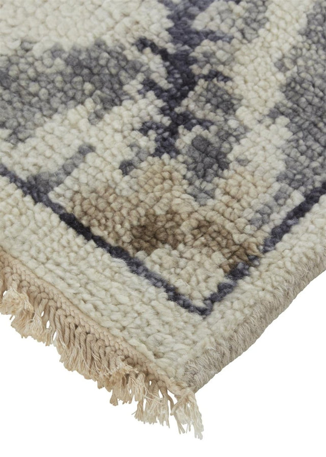 Feizy Beall 6712F Beige/Gray Rugs.