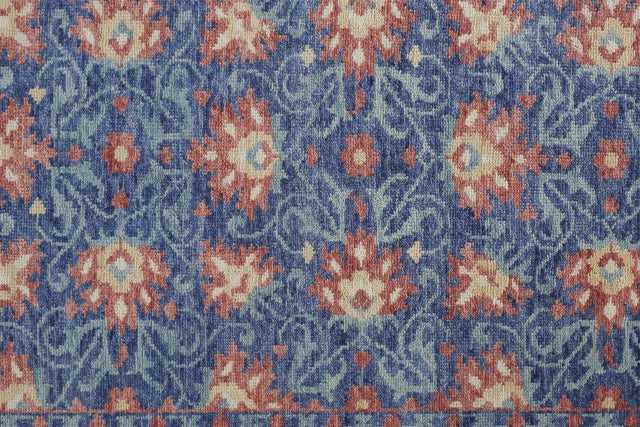 Feizy Beall 6713F Blue/Orange Rugs.