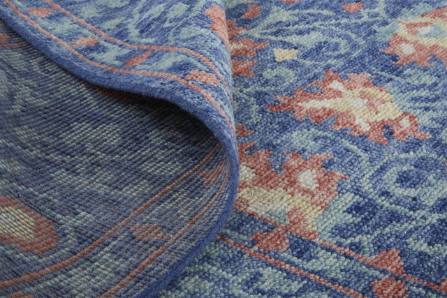 Feizy Beall 6713F Blue/Orange Rugs.