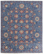 Feizy Beall 6713F Blue/Orange Rugs.