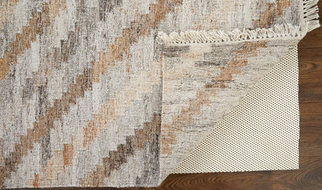 Feizy Beckett 0724F Tan/Gray Rug - Feizy - 8900724ftangryp00