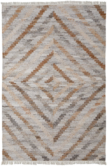 Feizy Beckett 0724F Tan/Gray Rug - Feizy - 8900724ftangryp00