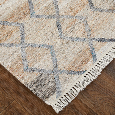 Feizy Beckett 0771F Charcoal/Tan Rug - Feizy - 8900771fchltanp00