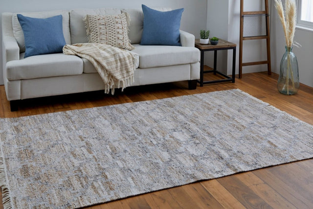 Feizy Beckett 0787F Beige/Gray Rug.