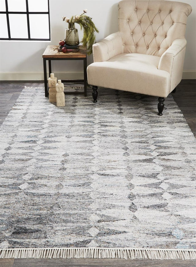 Feizy Beckett 0814F Gray Rugs.