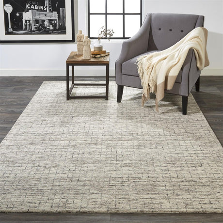 Feizy Belfort 8667F Ivory/Gray Rugs.