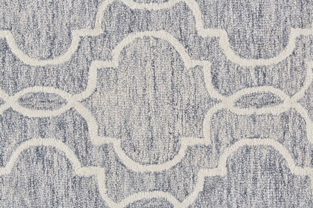 Feizy Belfort 8775F Gray/Ivory Rugs.