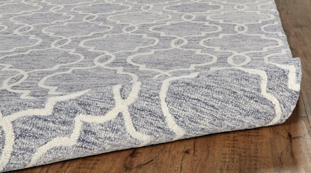 Feizy Belfort 8775F Gray/Ivory Rugs.