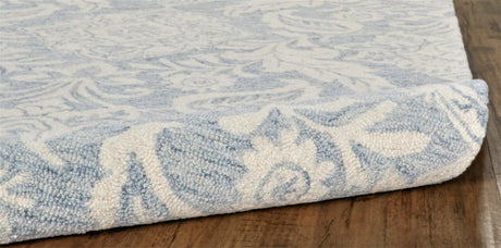 Feizy Belfort 8776F Blue/Ivory Rugs.