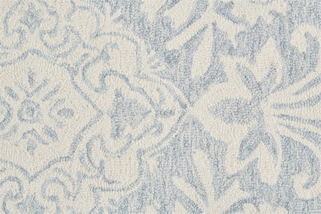 Feizy Belfort 8776F Blue/Ivory Rugs.