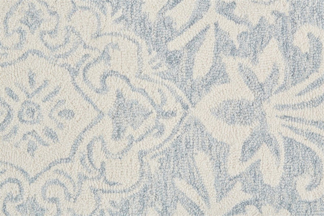 Feizy Belfort 8776F Blue/Ivory Rugs.