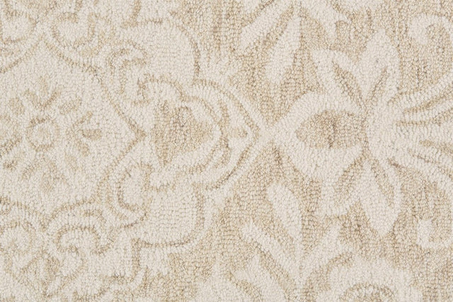 Feizy Belfort 8776F Tan/Ivory Rugs.