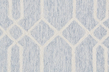 Feizy Belfort 8777F Blue/Ivory Rugs.