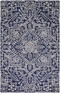 Feizy Belfort 8778F Blue/Ivory Rugs.