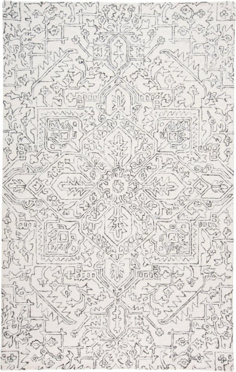 Feizy Belfort 8778F Ivory/Gray Rugs.