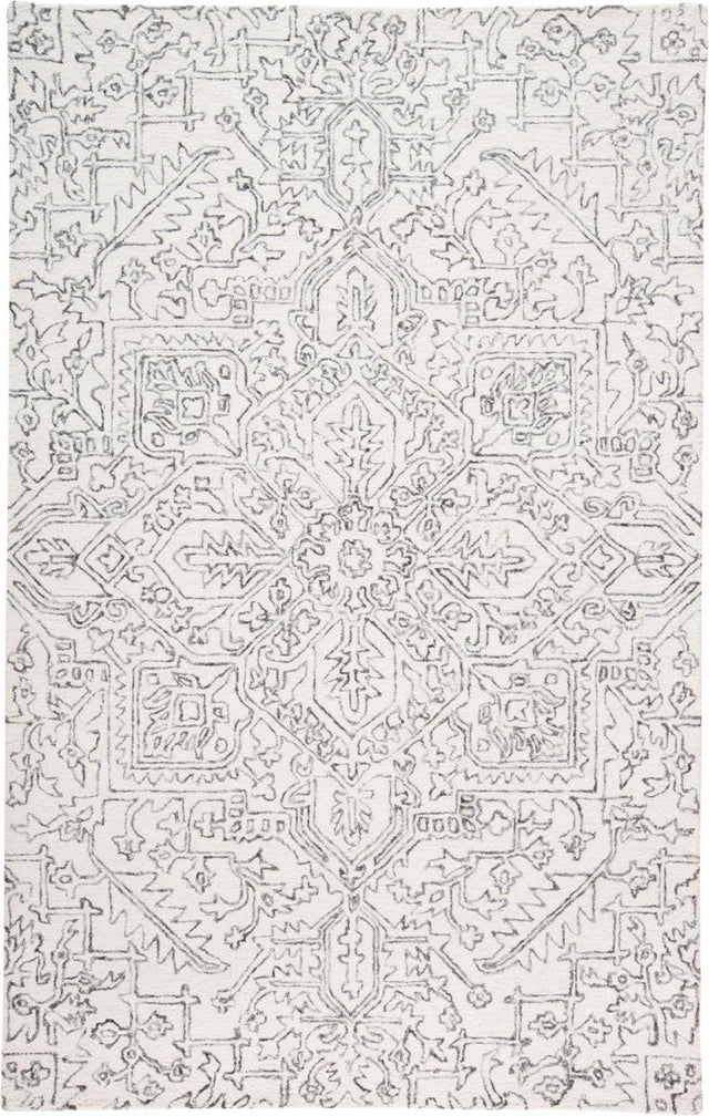 Feizy Belfort 8778F Ivory/Gray Rugs.