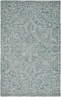 Feizy Belfort 8778F Teal/Ivory Rugs.