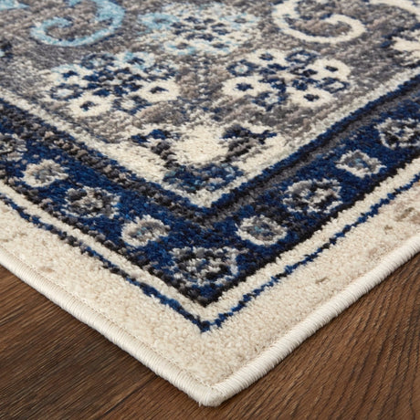 Feizy Bellini I39Ct Blue/Gray Rugs.