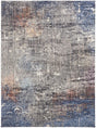 Feizy Bellini I39Cv Gray/Blue Rugs.