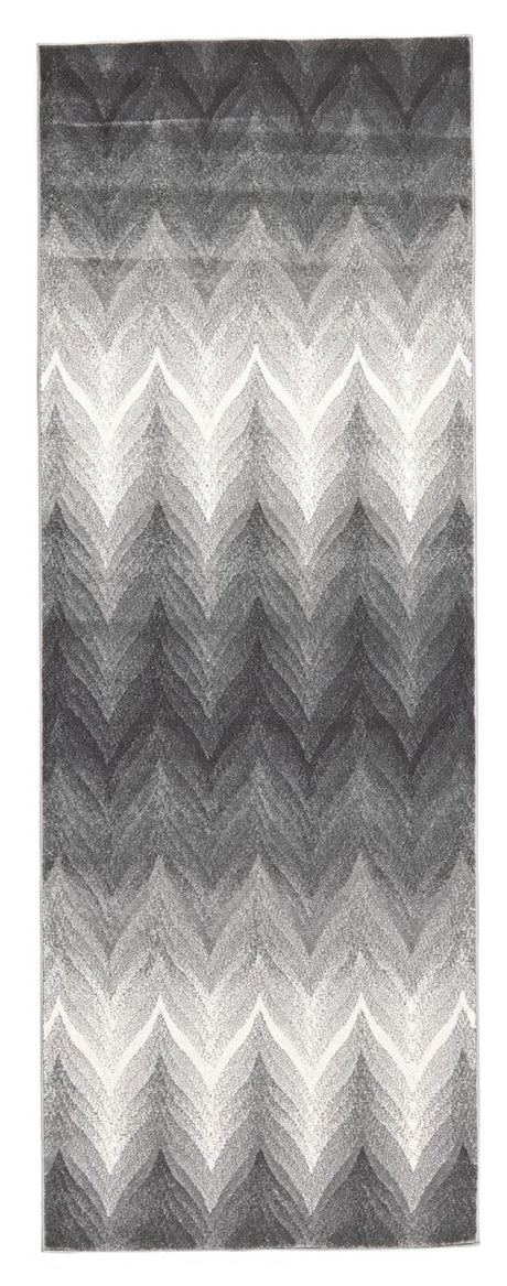 Feizy Bleecker 3589F Gray/White Rugs.