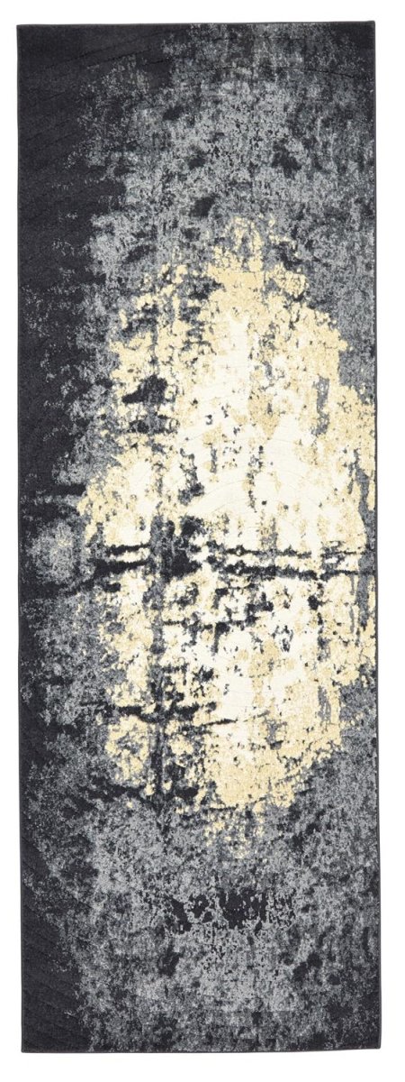 Feizy Bleecker 3590F Gray/Gold Rugs.